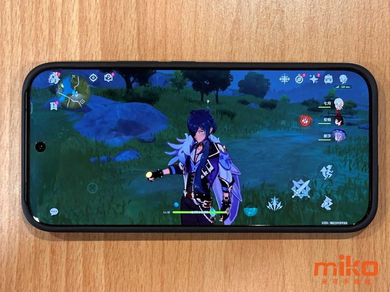 vivo V70 支援 120Hz 更新率，玩遊戲流暢生動